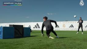 گل‌ها و سیوهای دیدنی در تمرینات رئال مادرید