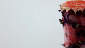 ویدئو طرز تهیه اسموتی توت فرنگی