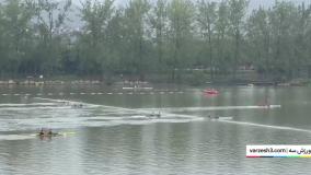 اولين مدال براى ايران، روئینگ سنگین وزن زنان نقره ای شد