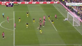 خلاصه بازی شفیلدیونایتد 0 -8 نیوکسل