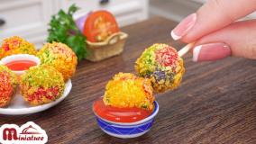 طرز تهیه پنیرهای توپی موزورولا مینیاتوری