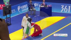 الهه منصوريان بعد از شكست در فينال