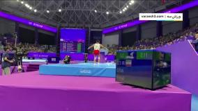 نخستین مدال تاریخ ژیمناستیک ایران