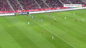 خلاصه بازی لیل 1-2 رنس