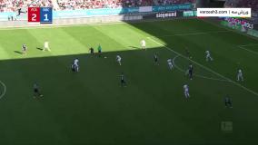 خلاصه بازی آگزبورگ 2-2 بوخوم