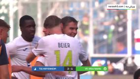خلاصه بازی هوفنهایم 3-1 ولفسبورگ