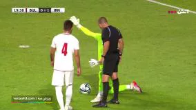 خلاصه بازی بلغارستان 0-1 ایران