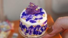 کیک خامه ای مینیاتوری