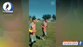 کلیپ حواشی تمرینات سپاهان برای لیگ برتر