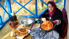 زندگی روستایی : نون محلی به روش روستاهای شمال