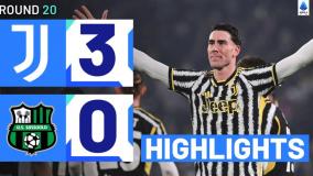 خلاصه بازی  یوونتوس 3-0 ساسولو | سری آ ایتالیا