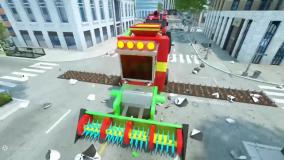 ماشین بازی جدید ؛ دانلود کارتون ماشین پلیس در تعقیب ماشین تراکتور خلافکار