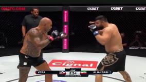 مبارزه امیر علی اکبری و برندن ورا | وان چمپیون شیپ 💪