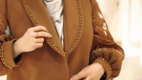 مدلینگ مرجانه گلچین با پالتوی میلیاردی و آرایش غلیظ!