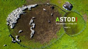 آستودی فصل 1 قسمت 4 : نوه ی مادر بزرگ در کارهای روزمره به او کمک میکند!