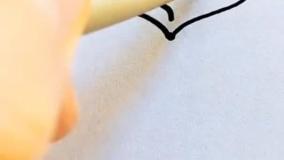 نقاشی گل رز قرمز