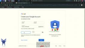 نحوه ی ساخت حساب کاربری ایمیل در وب سایت گوگل