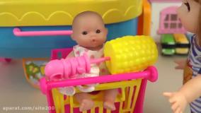 برنامه کودکانه | برنامه کودک دختر کوچولو و نی نی : آشپزی غذای بدون روغن