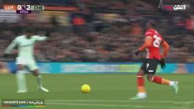 خلاصه بازی لوتون 2 - چلسی 3 - لیگ برتر انگلیس هفته ۲۰ - ۹ دی