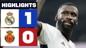 خلاصه بازی فوتبال رئال مادرید 1-0 مایورکا | لالیگا اسپانیا