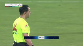 خلاصه بازی پرسپولیس 1 - نساجی 0 - لیگ برتر بازی معوقه هفته ۱۱ - ۷ دی