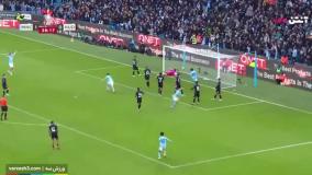 خلاصه بازی فوتبال منچسترسیتی 5 - هادرسفیلد 0