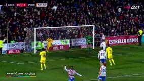 خلاصه بازی فوتبال بارباسترو 2 - بارسلونا 3