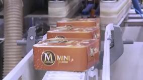 نمایی متفاوت از خط تولید بستنی