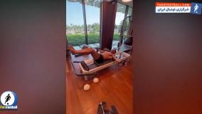 کلیپ تمرینات سنگین کریستیانو رونالدو در روز های تعطیلی لیگ عربستان
