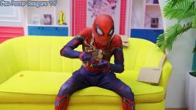 نبرد مرد عنکبوتی و اسپایدرمن ، مبارزه مرد عنکبوتی جادوگر spiderman - مرد عنکبوتی