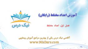 اعداد مختلط،آموزش اعداد مختلط (رایگان)– آکادمی نیک درس