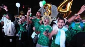جشن و پایکوبی در عربستان به دلیل انتخاب این کشور برای میزبانی جام جهانی فوتبال 2034 | 22 آذر 1403