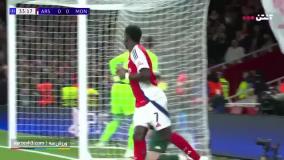 خلاصه بازی آرسنال - موناکو