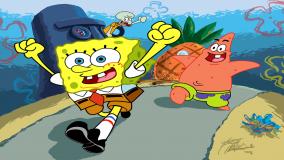 کارتون باب اسفنجی جدید: شیطنت پاتریک و باب اسفنجی با اختاپوس | انیمیشن باب اسفنجی دوبله فارسی