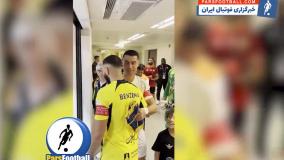 کلیپ خوش و بش کریس رونالدو و کریم بنزما پیش از تقابل الاتحاد و النصر