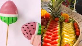 ایده آشپزی شب یلدا کیک دسره یلدا