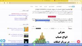 بررسی انواع حساب اینگات بروکرزجدول مقایسه انواع حساب بروکرiNGOT[شماره 139]
