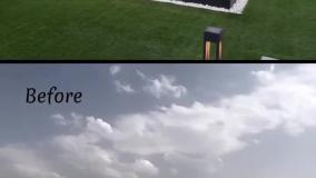 نصب آلاچیق شیشه ای در پشت بام