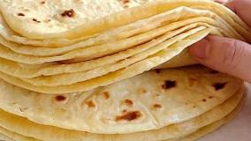 دستور پخت نان لواش فوری + آموزش قدم به قدم
