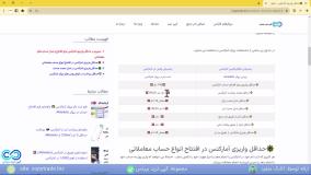 ‫راهنمای حداقل واریزی آمارکتس  [شارژ /افتتاح حساب / شارژ مجدد] - [شماره 113]