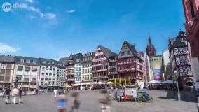 تایم لپسی زیبا از فرانکفورت