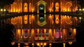 زيباترين انعكاس در باغ تاریخی فتح آباد کرمان