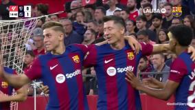 سویلا 1 - 2 بارسلونا