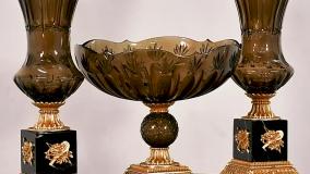 میوه خوری پایه برنزی پارس لوستر فراهانی