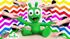 کارتون پی پی جدید:  نخود نخودی چالش دکمه های گرم و سرد!