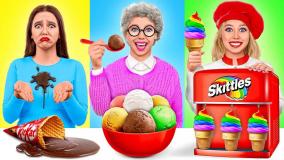 چالش غذاخوری و موکبانگ جدید: چالش خوردن مرغ سوخاری و غذاهای کریسپی | سرگرمی بانوان