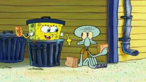 کارتون باب اسفنجی جدید: باب اسفنجی پیک غذا میشود | انیمیشن باب اسفنجی خنده دار دوبله فارسی