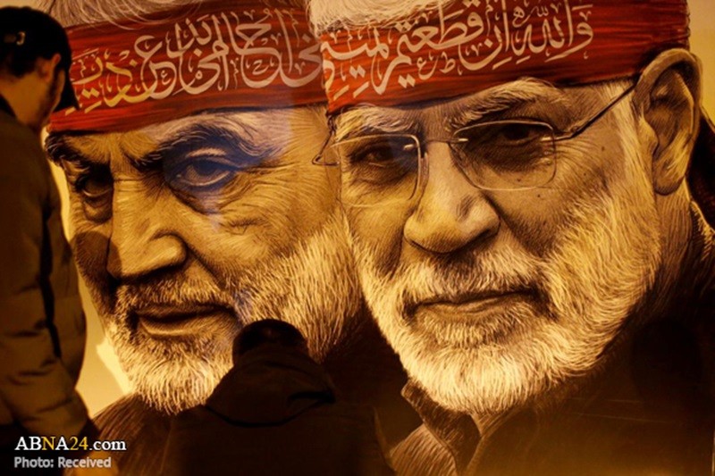 محل شهادت شهیدان سلیمانی و ابومهدی المهندس در بغداد| ۱۳ دی ۱۴۰۳