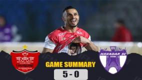 خلاصه بازی پرسپولیس 5 - 0 هوادار ( لیگ برتر )| ۱۳ دی ۱۴۰۳