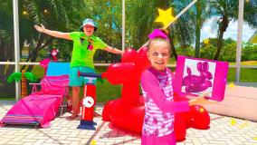 کارتون ناستیاشو: ناستیا و بابایی تمیزکاری خانه خنده دار | کارتون ناستیا و بابایی: ناستیاشو